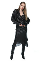 Sacou lingerie-inspired