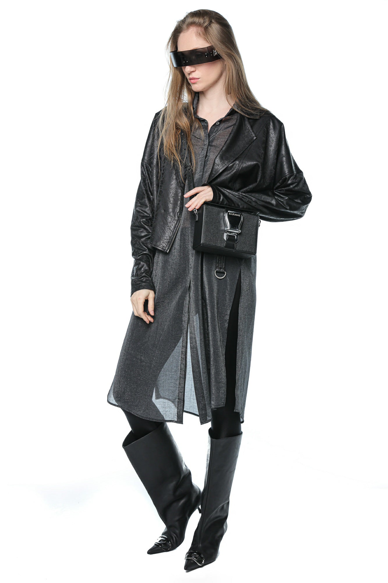 Sacou lingerie-inspired