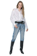 Camasa cold-shoulder
