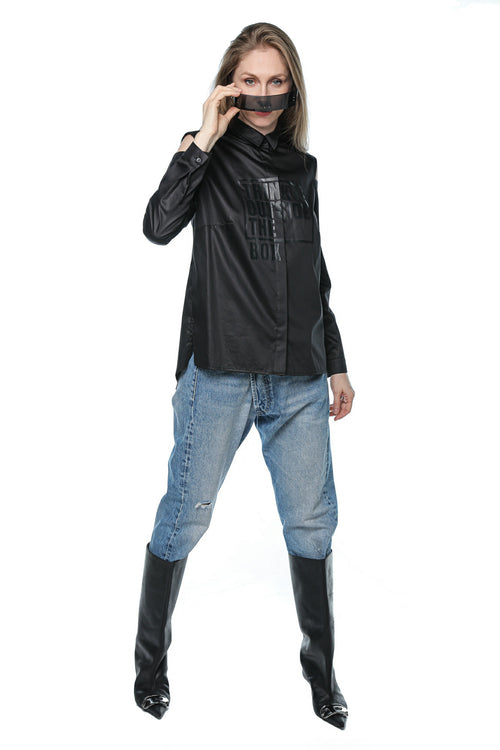 Camasa open back