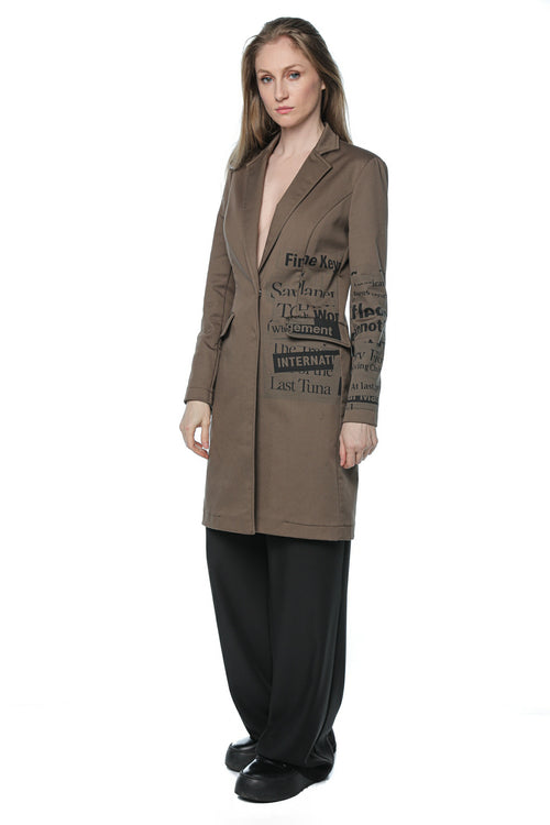 Jacheta editorial print