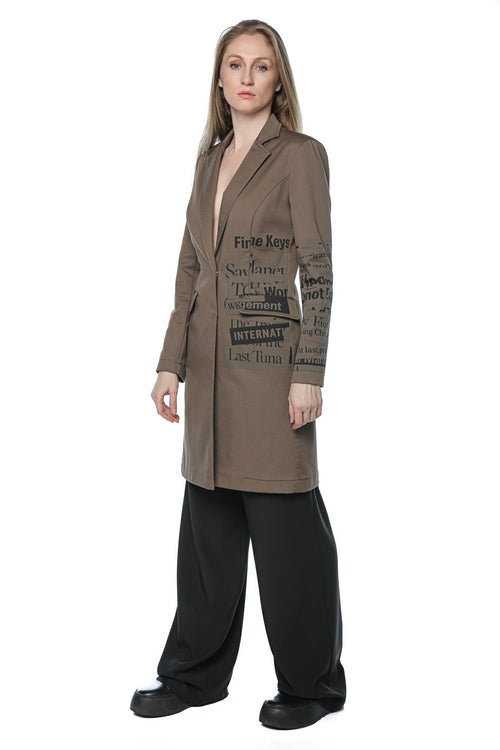 Jacheta editorial print